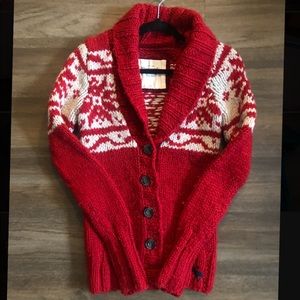 Abercrombie and Fitch wool cardigan